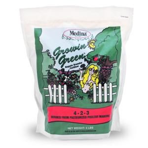 Medina 5 lb. Growin Green Organic Fertilizer 100046975