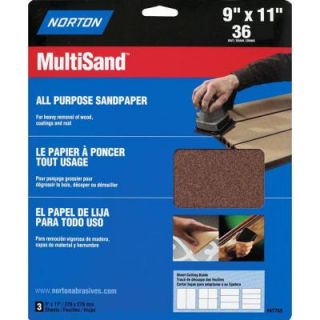 Norton 9 ft. x 11 ft. Wet/Dry Sandpaper (QTY 250) 01294