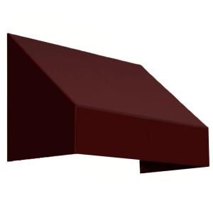 AWNTECH 50 ft. New Yorker Window/Entry Awning (56 in. H x 48 in. D) in Burgundy CN44 50B
