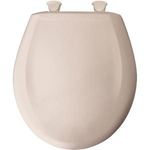 BEMIS Round Closed Front Toilet Seat in Shell 200SLOWT 363