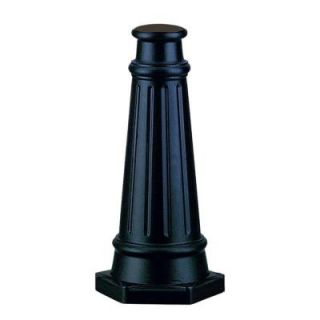 Acclaim Lighting Direct Burial Posts & Accessories Collection Matte Black Decorative Wrap Post Accessory 5297BK
