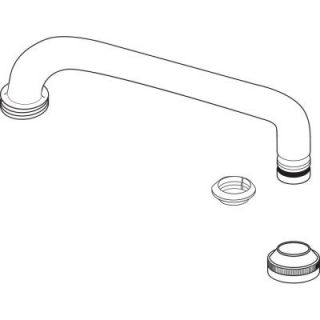 Delta Non diverter 6 1/2 in. Long Utility Sink Faucet Spout in Chrome RP31422
