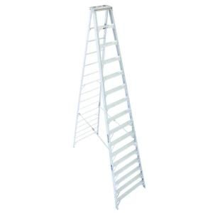 Werner 16 ft. Aluminum Step Ladder with 300 lb. Load Capacity Type IA 416