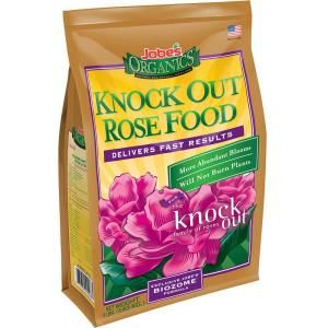 Jobes 8 lb. Organic Knock Out Rose Plant Food 09429