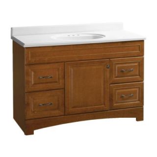 American Classics Gallery 48 in. W x 21 in. D x 33 1/2 in. H Vanity Cabinet Only in Chestnut GCHT48DY