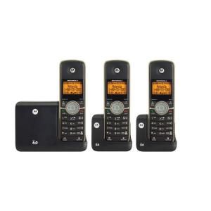 Motorola DECT 6.0 Cordless Phone System with 3 Handset and Link DISCONTINUED MOTO L513BT