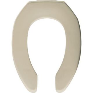 Church STA TITE Elongated Open Front Toilet Seat in Bone 295CT 006