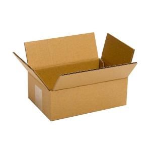 Plain Brown Box 8 in. x 6 in. x 4 in. 25 Box Bundle PRA0016B