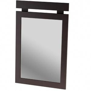South Shore Furniture 42.75 in. x 20 in. Spectra chocolate Mirror 3259120