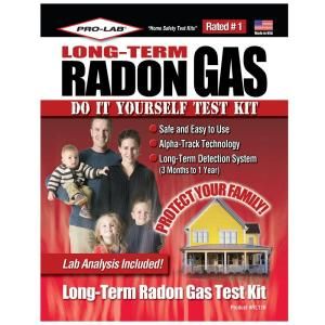 PRO LAB Long Term Radon Gas Do it Yourself Test Kit RL116