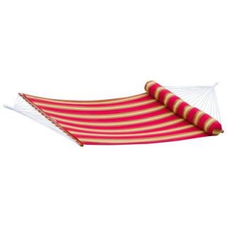 RST Outdoor Cantina Stripe Polyspun Hammock with Bolster Pillow (Stand Not Included) OP RH02 CAN