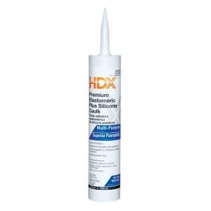 HDX 10 oz. Premium Elastomeric Plus Silicone Caulk 1416 1 66