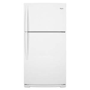 Whirlpool 21.1 cu. ft. Top Freezer Refrigerator in White WRT371SZBW