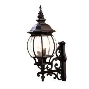 Acclaim Lighting Chateau Collection Wall Mount 4 Light Outdoor Matte Black Light Fixture 5153BK/SD