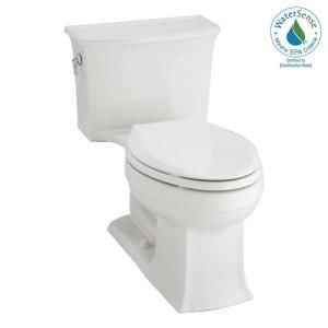 KOHLER Archer 1 piece 1.28 GPF Elongated Toilet with AquaPiston Flush Technology in White K 3639 0