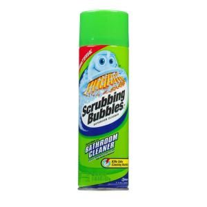 Scrubbing Bubbles 22 oz. Fresh Clean Scent Antibacterial Bathroom Cleaner Aerosol (Case of 12) 39572
