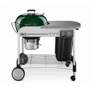 Weber Performer Platinum 22 1/2 in. Charcoal Grill in Green 1487001