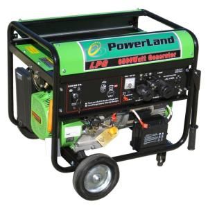 Powerland 6,500 Watt LPG (Propane) Generator, 16 HP with Electric Start PDL6500E