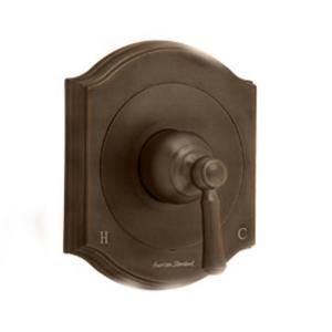 American Standard Portsmouth 1 Handle Bath/Shower Valve Only Trim Kit in Oil Rubbed Bronze with Square Escutcheon (Valve Not Included) T415.500.224