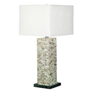 Kenroy Home Pearl 30 in. Mother of Pearl Table Lamp 32025MOP
