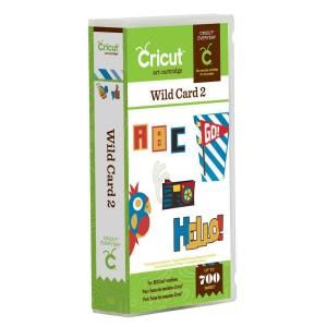 Cricut Wild Card 2 Cartridge 2001424