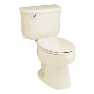 Sterling Plumbing Riverton 2 Piece 1.6 GPF Elongated Toilet with Pro Force Technology in Almond K 402512 47