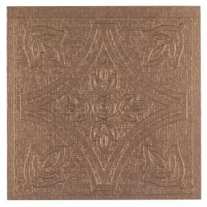 Vinyl 4 in x 4 in Self Sticking Copper Wall/Decorative Wall Tile (27 Tiles Per Box) WTV302MT10