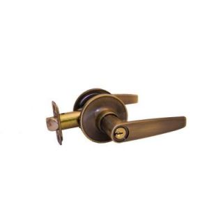 Defiant Olympic Antique Brass Entry Lever 721 175 H
