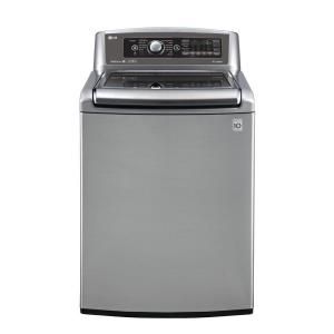 LG Electronics 5.2 cu. ft. High Efficiency Top Load Washer with Steam in Graphite Steel, ENERGY STAR WT5680HVA