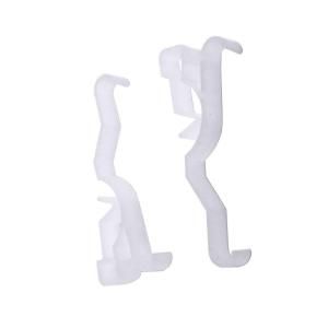Clear Valance Clips for 2 in. Grand Wood Blinds (2 Pack) 10793478619795