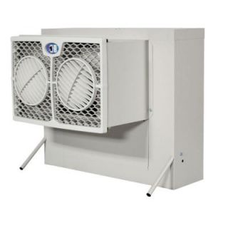 Brisa 2800 CFM 2 Speed Front Discharge Window Evaporative Cooler for 600 sq. ft. (with Motor) WH2906
