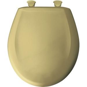 BEMIS Round Closed Front Toilet Seat in Harvest Gold 200SLOWT 031