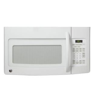 GE 1.7 cu. ft. Over the Range Microwave in White HVM1750DPWW