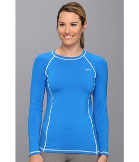 Nike Rashguard NESS4301 Womens Swimwear (Blue)