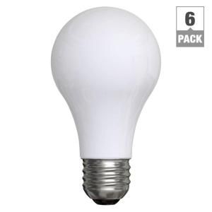 GE 60 Watt Incandescent A19 Double Life Soft White Light Bulb (6 Pack) 60A/W/2L 6PK