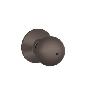 Schlage Orbit Oil Rubbed Bronze Commercial Privacy Knob A40S ORB 613