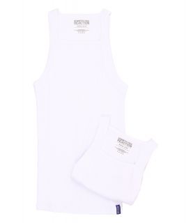 Kenneth Cole Reaction 2 Pack Tank Mens Pajama (White)