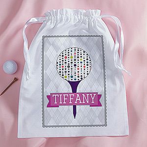 Personalize Golf Accessories Bag for Her   Sassy Lady