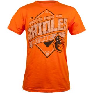 Balimore Orioles Cooperstown Game Obsessed Tee Majestic Mens Fan Gear