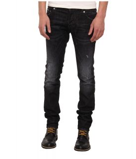 DSQUARED2 Black Wash Slim Jean Mens Jeans (Black)