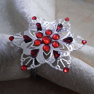 Snowflake Napkin Ring, Acrylic