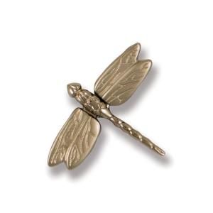 Michael Healy Solid Nickel Silver Dragonfly Lighted Doorbell Ringer MHR49