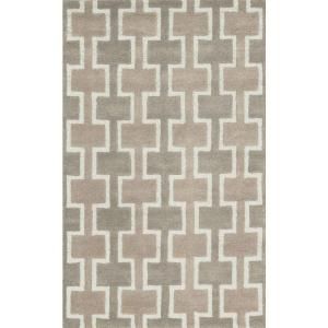 Loloi Rugs Weston Lifestyle Collection Beige 3 ft. 6 in. x 5 ft. 6 in. Area Rug WESNHWS05BE003656