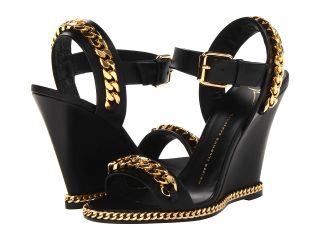 Giuseppe Zanotti E40069 Womens Wedge Shoes (Black)