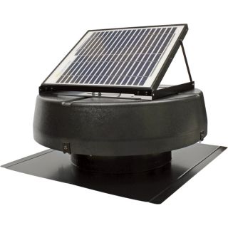 U.S. Sunlight Solar Powered Attic Fan   10W, Ventilates 1350 Sq. Ft., Model