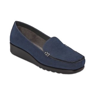 A2 BY AEROSOLES Gondola Casual Loafers, Navy, Womens