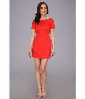 French Connection Richie Solid 71BLK Womens Dress (Red)
