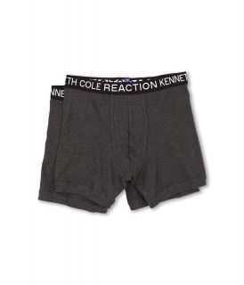 Kenneth Cole Reaction 2 Pack Boxer Brief Mens Underwear (Gray)