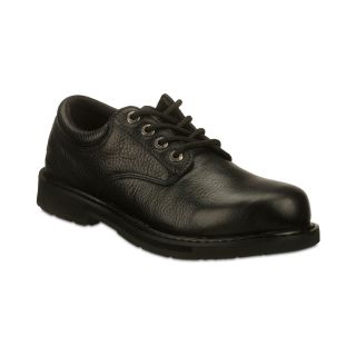 Skechers Exalt Mens Work Shoes, Black