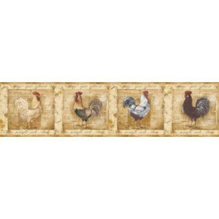 6 in. Rooster Border CY3267BD